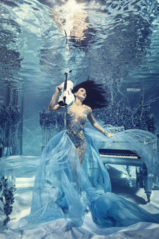 Image "Underwater session with Justyna Steczkowska 7" by Rafal Makiela