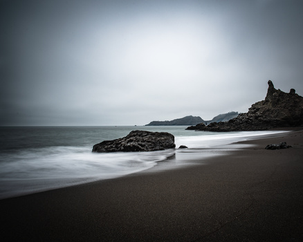 Image "Fog Over Black Sands Beach" by Jason Stewart