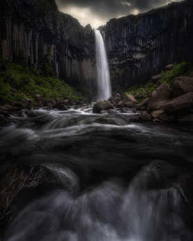 Image "Svartifoss, Iceland" by Roger Kristiansen
