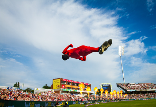 Image "Acrobat mid air" by Brad Wendes