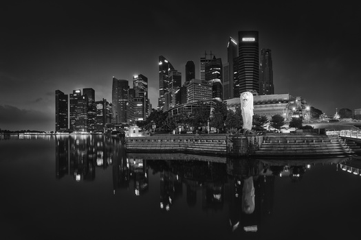 Image "The Merlion creature" by Juan Romero Salamanca
