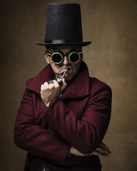 Image "Steam Punk Piper" by Raul Farfan