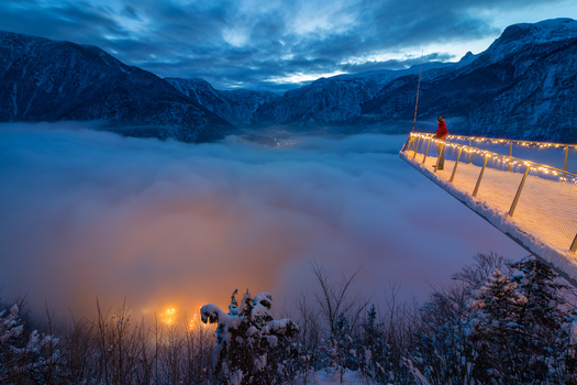 Image "foggy morning over Hallstatt, Austria" by Felix Leibetseder