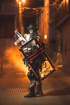 Image "Nerf Cosplay Epic Portrait" by Bryon Black