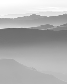 View Layers of Banks Peninsula by Alister winter