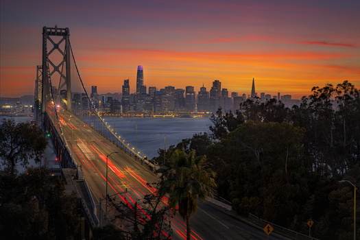 Image "San Francisco Sundown" by Thane Phelan