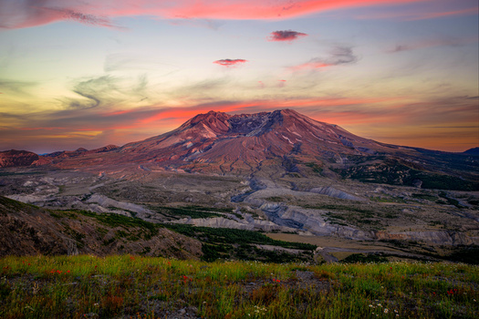 Image "St Helens Sunset" by Thane Phelan