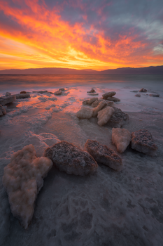 Image "Sunrise at the Dead sea" by Aharon Amram