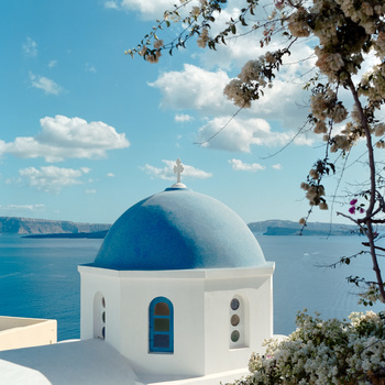 Image "Blue Dome of Oia" by Patrick Doyle