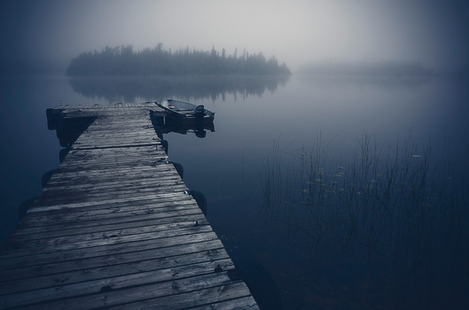 Image "Atwood Lake Morning Fog" by jim york