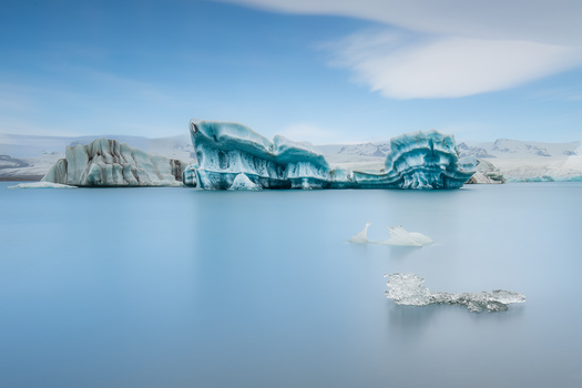 Jökulsárlón Buzulu Lagünü, İzlanda, RYSZARD LOMNICKI