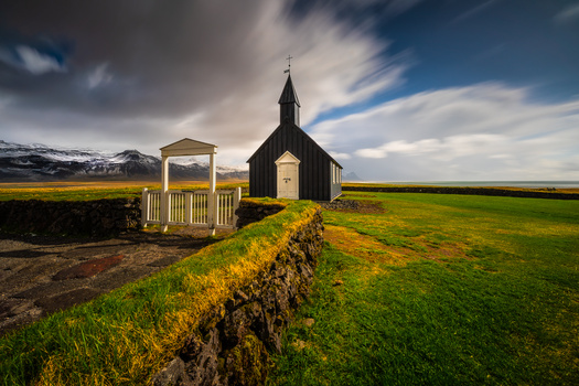 Búðakirkja, İzlanda, RYSZARD LOMNICKI