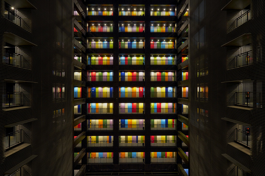 The colored doors by Ignacio Municio