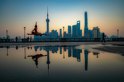 Image "Shanghai Morning Dance" by Peter Scholz