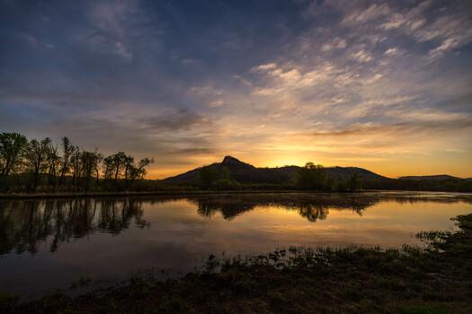 Image "Goose Island at Dawn" by Michael Senn