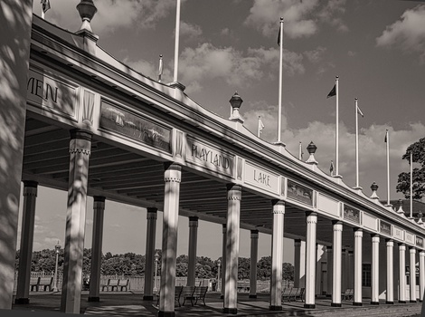 Image "Playland Lake Building at Rye Playland on Aug 24th, 2021" by Kenneth Farnum