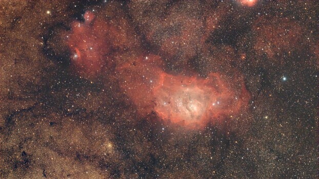 Image "The Lagoon Nebula" by Nicolas Thulliez