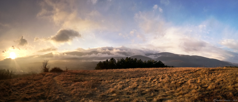Image "Virgin mountain embraced by the morning mist" by Martin Matejić