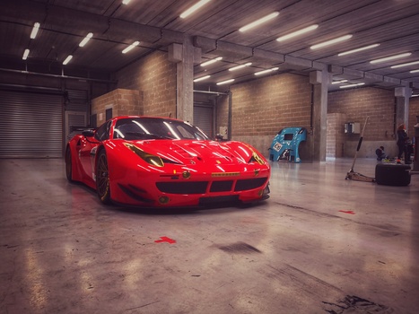 Image "Ferrari 458 Italia GT3" by Adrian Bobrzik