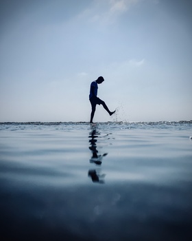 Image "Water kicks" by Bodrul Amin