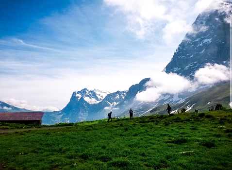 Image "Swiss Mountain Range" by Danijel Juric