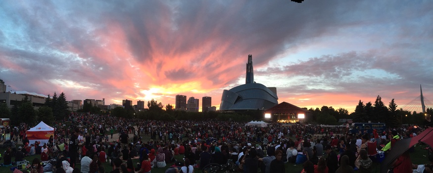 Image "Canada Day Sunset" by Ryan Cammaert