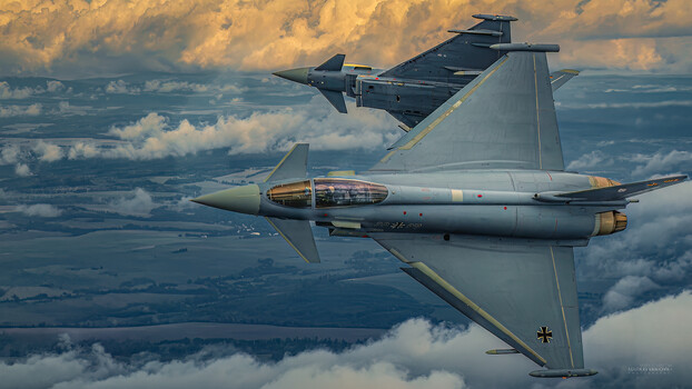 Image "Eurofighter Typhoon - Luftwaffe" by marius van dyk