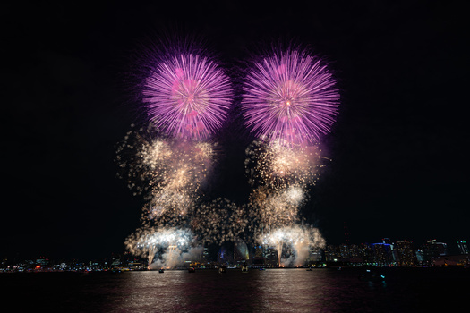 Image "Port of Yokohama Fireworks" by Scott Harris