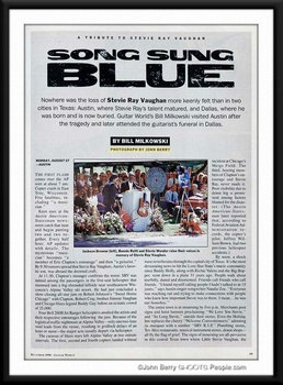 Image "Stevie Ray Vaughan’s Funeral" by John Berry