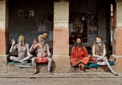 Image "Kathmandu’s Welcome Committee" by John Berry