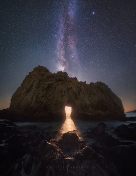 Image "Temple of Moonlight" by Michael Shainblum