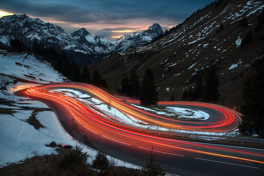 Serpentine Road by Christian Möhrle