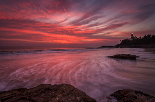 Image "Kovalam Evenings" by Puneet Verma