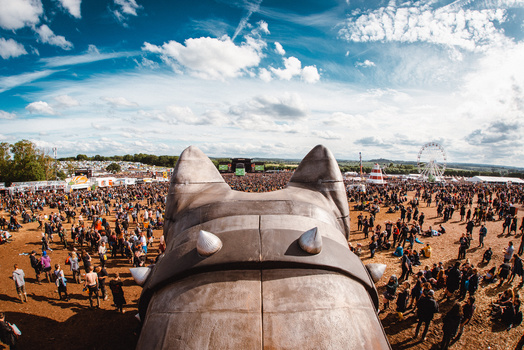 Image "Download Dog - Festival Views" by James Bridle