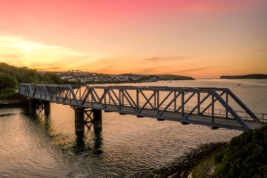 Image "The Old Iron Bridge Wadebridge" by Pete Cardwell