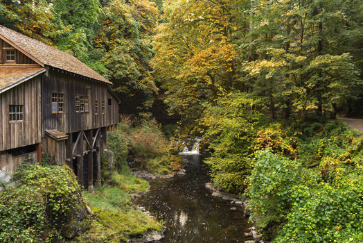 Image "Cedar Creek Grist Mill, October 2020" by Gary Quay