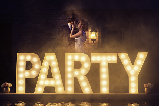 Image "Backyard Pool Party Wedding" by Megan Day