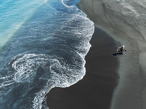Image "Black Sand Salt Farmer" by Raymond Sassoon