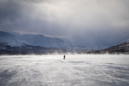 Image "Frozen river" by Sander van der Werf