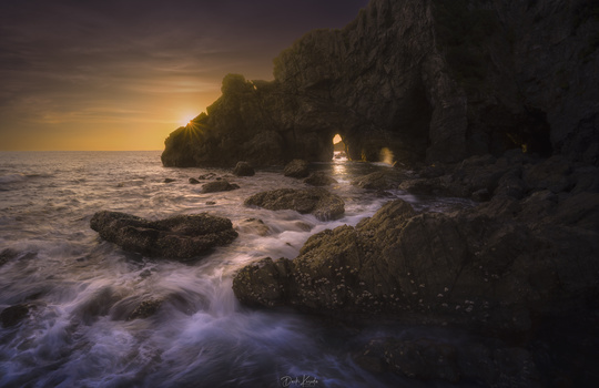 Amakusa West Coast at dusk by Daiki Kuroda