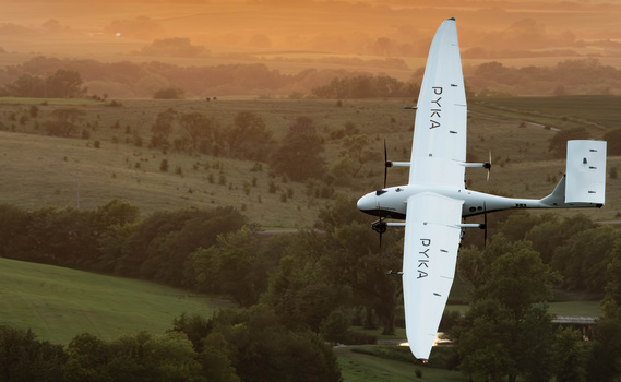 Sunset Flight by Tim Strathman