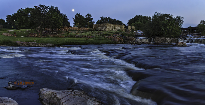Image "Moon and River" by william moore