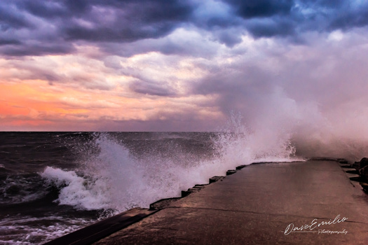Image "Late Afternoon Waves" by Dave Emilio