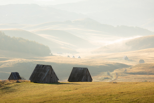 Image "Mountain village" by Daniel Knezevic