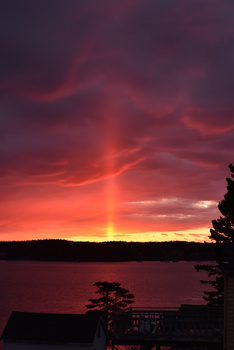 Image "Sun Pillar" by Loring Munson
