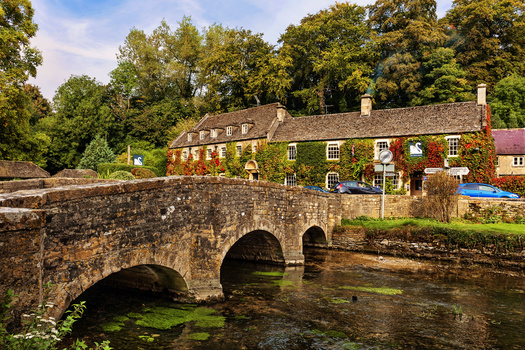 Image "The Village of Bibury 4" by Harold Lambourn