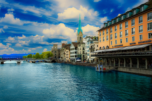 Image "Zurich Old Town" by Jonathan Usha