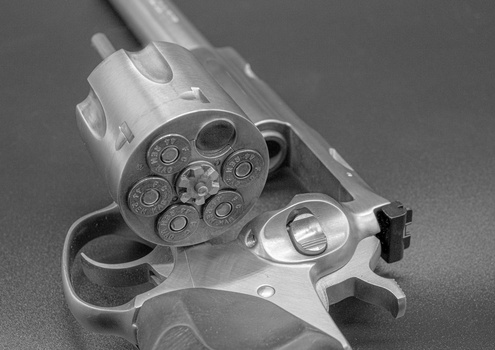 Image "Ruger .44 Mag Super Redhawk" by David Birozy