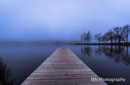 Image "Foggy Morning Lakeside" by Matthew Norton