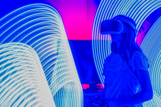 Image "Blurred Virtual Reality" by Jessica Lewis